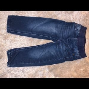 Toddler 2 t pants - black and blue jeans